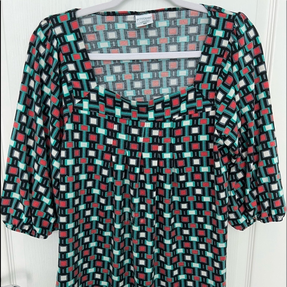 Retro blouse, size Medium, brand Maternity, great condition - Picture 3 of 12